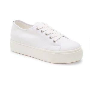 Brand new Steve Madden white platform sneakers